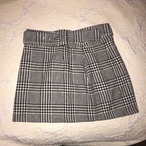 Plaid Skirt